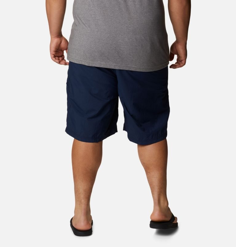 Men's Columbia Palmerston Peak Water Shorts Navy | Plus Size CA-N014C